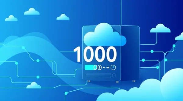 Server for 1000 users: resource calculation