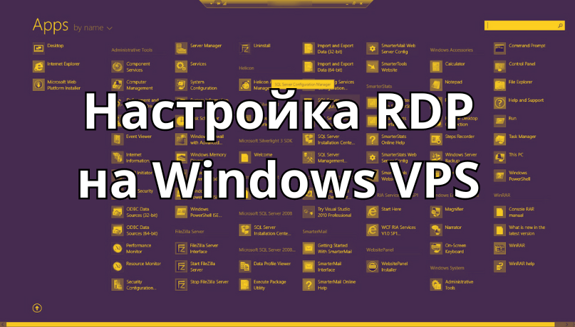 Настройка удаленного рабочего стола (RDP) на Windows VPS: быстрый старт