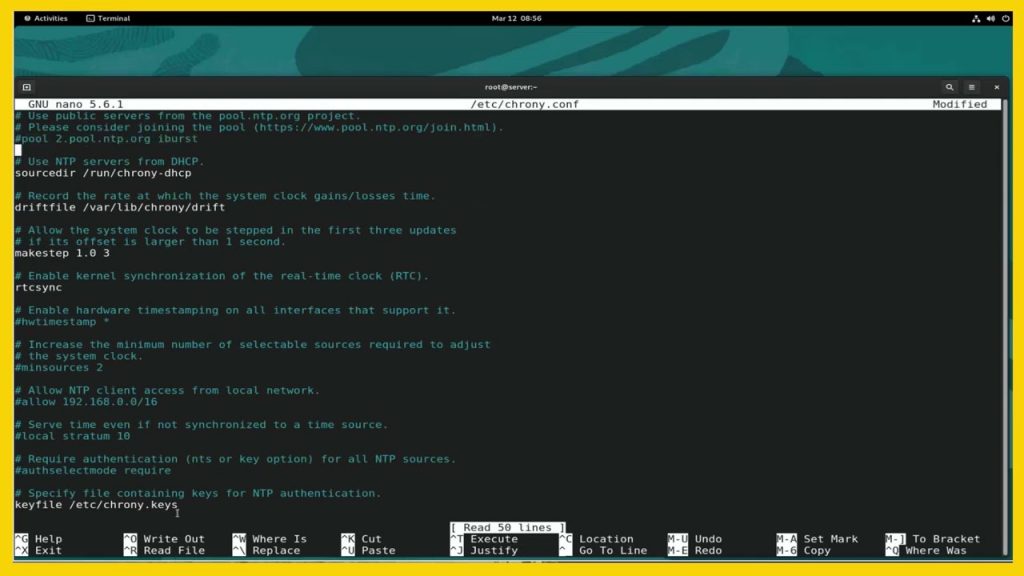 Configure NTP Server on a Dedicated Oracle Linux Server