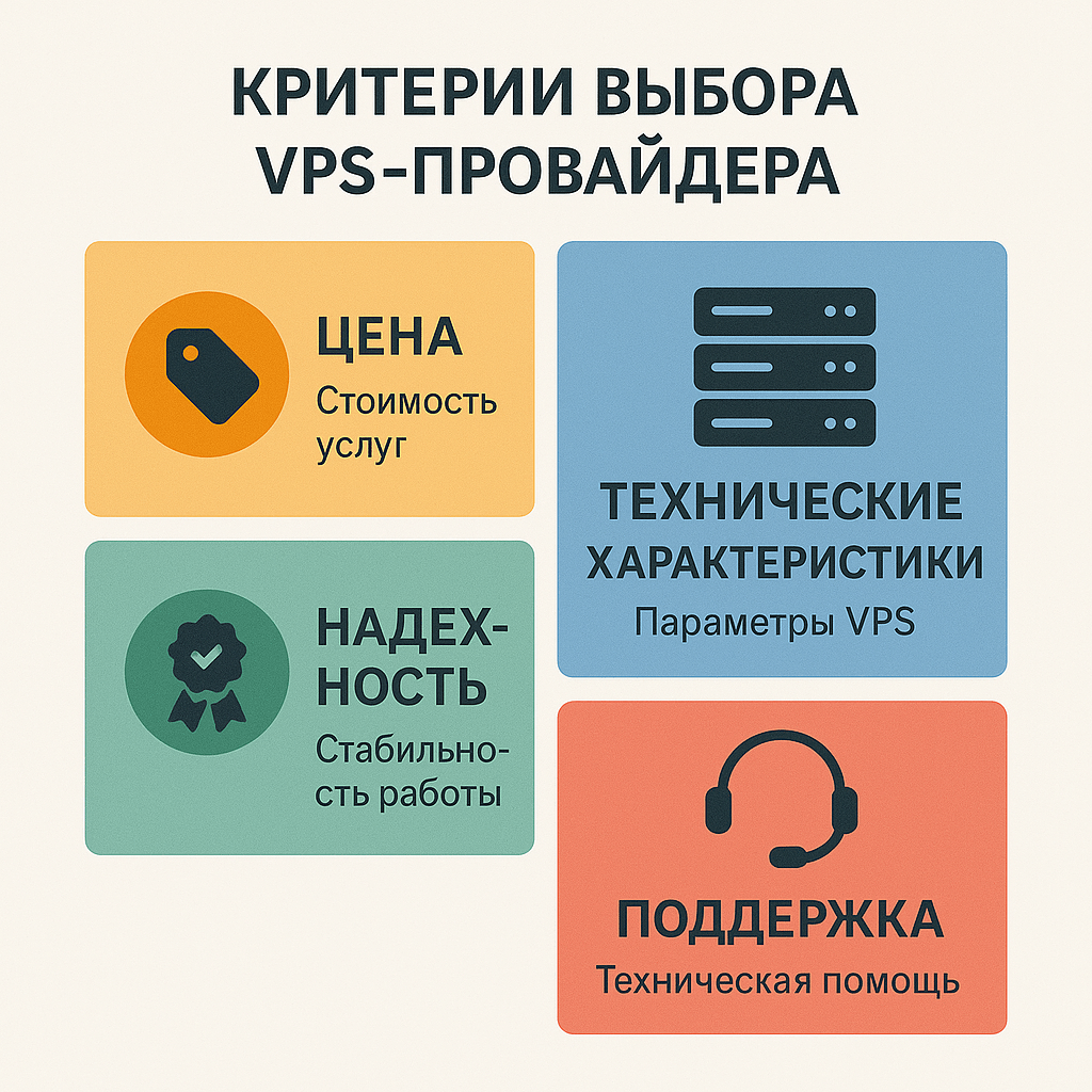 Ключевые факторы при выборе VPS хостинга