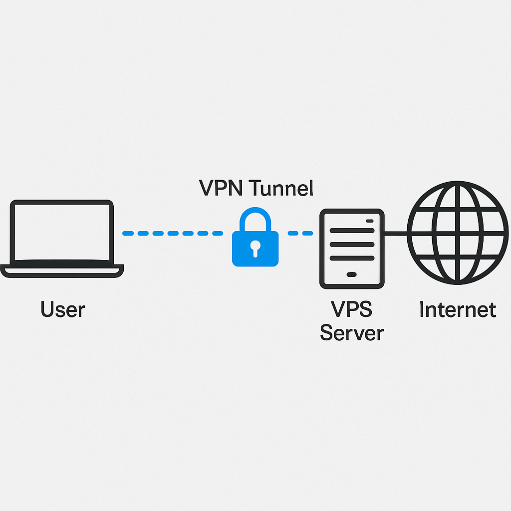 Принцип работы собственного VPN-сервера на VPS: контроль и безопасность