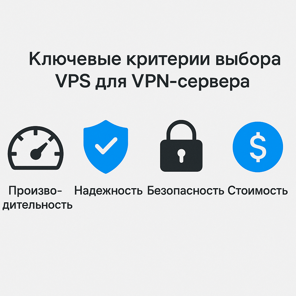 Чек-лист для выбора VPS под VPN: локация, виртуализация, ресурсы, ОС