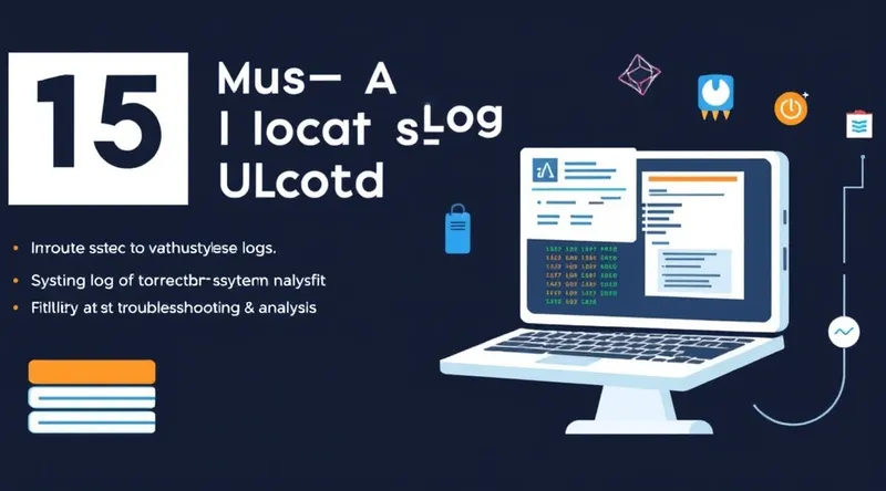 15 Must-Have System Log Utilities for Troubleshooting & Analysis