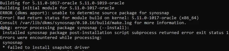 Fix: "NOTICE: Error Processing Package" in Ubuntu 16.04