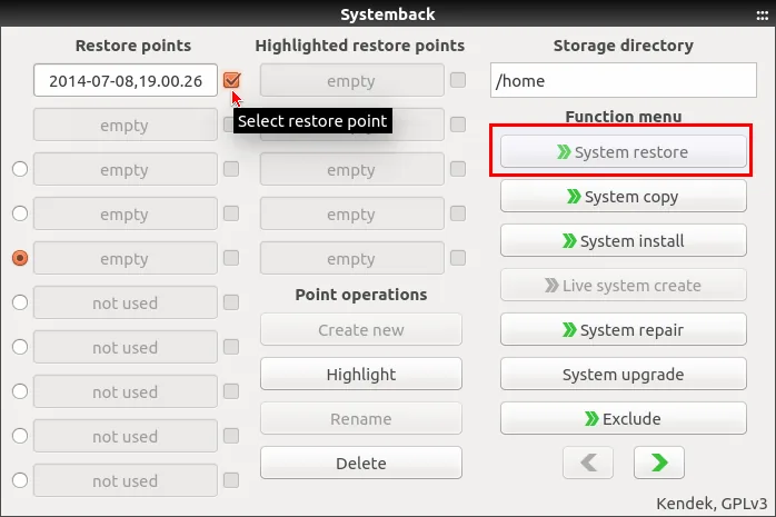 How to Create a System Restore Point in Linux?