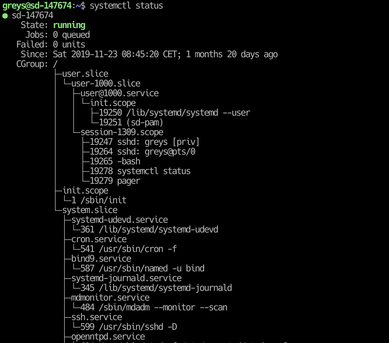How to Check the Status of a Systemd Service