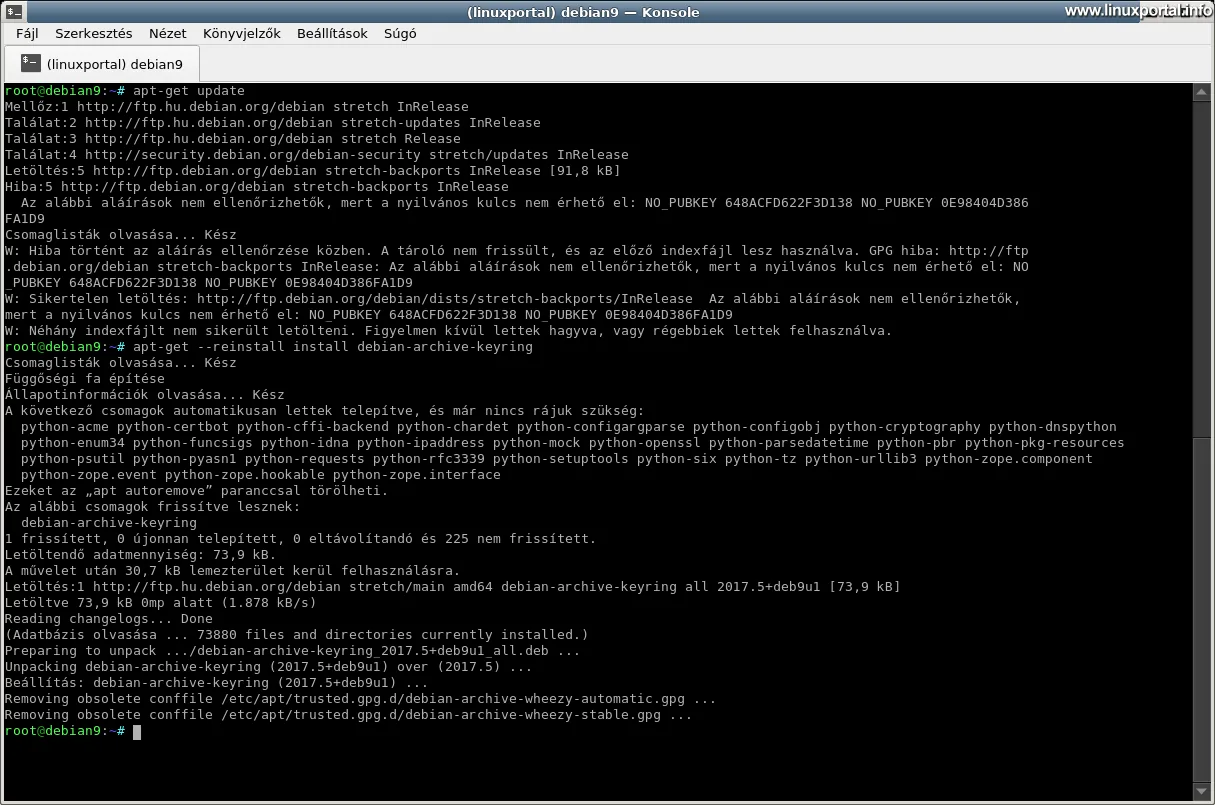 Debian 9 APT Error: Fixing "Unpacking of Archive Failed"