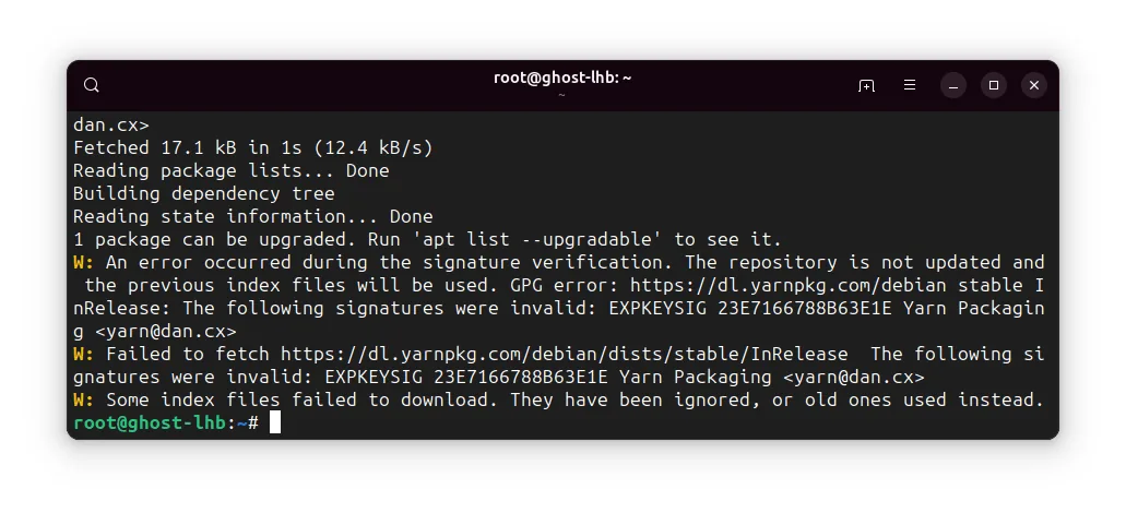 FATAL Error: Invalid Signatures in Ubuntu 16.04 (Troubleshooting Guide)