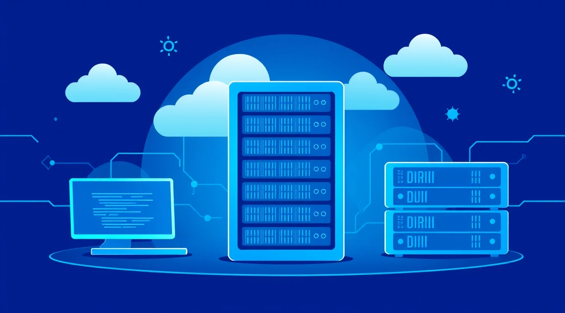 Buy a ready-made server: file, DB, terminal, and RAID array