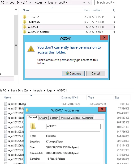 Как настроить автоматическую очистку логов?