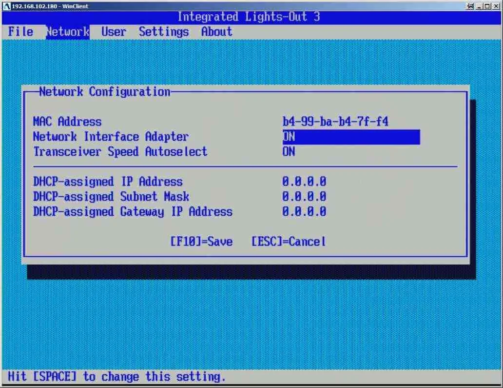 Administración del Servidor HPE Integrity a través de iLOM