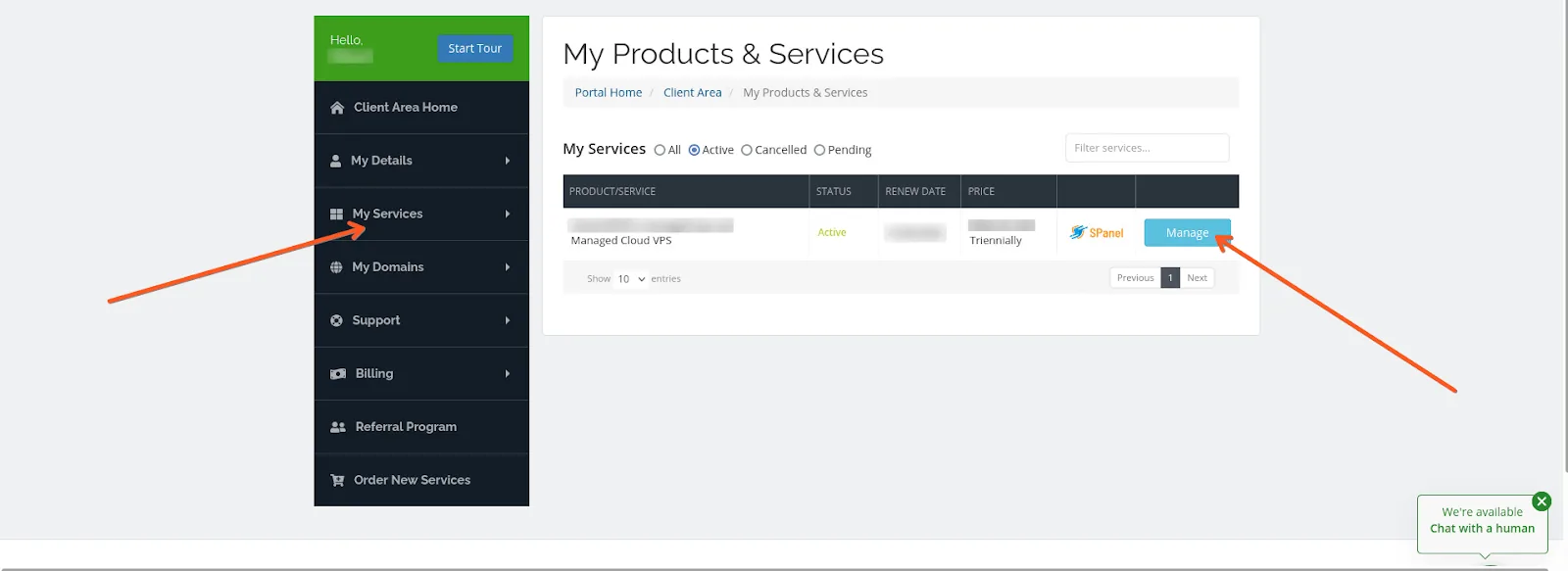 Как перезапустить VPS?