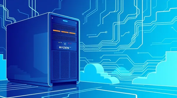 Виділений сервер на Ryzen 9 5900X: 12 ядер bare metal