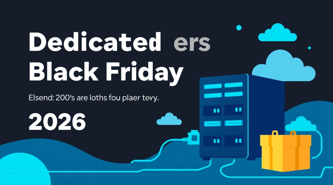 Dedicated Servers for Black Friday 2026: Discounts and What to Look For