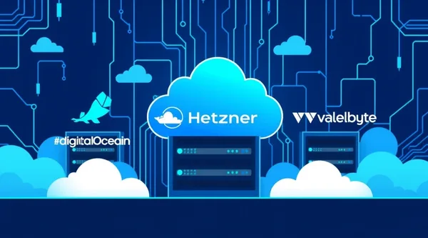 DigitalOcean vs Hetzner vs Valebyte: VPS порівняння 2026
