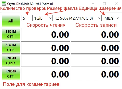 Как проверить скорость чтения/записи диска?