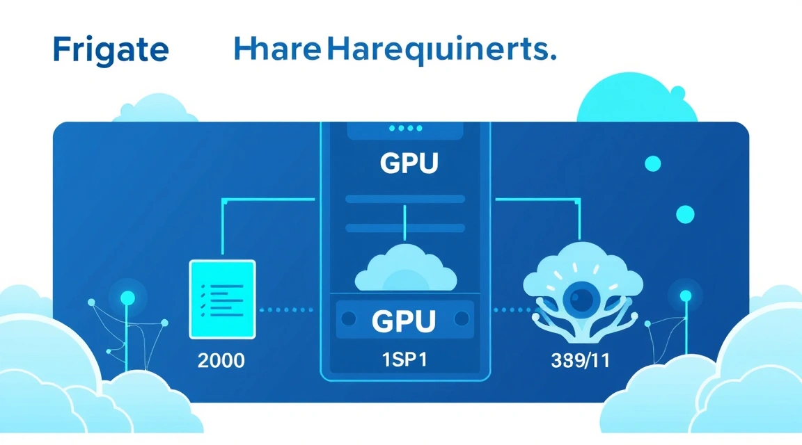 Requisitos de servidor para Frigate: cámaras por CPU, GPU y Coral