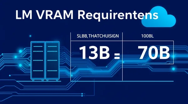 Сколько VRAM нужно для локальной LLM: сайзинг под 7B, 13B и 70B