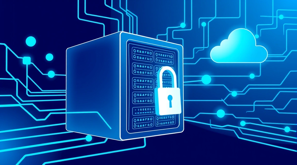 Server for backups: storage with RAID and encryption