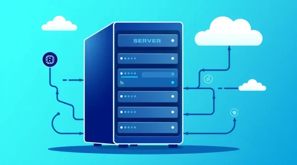 Server for educational platform: Moodle, LMS