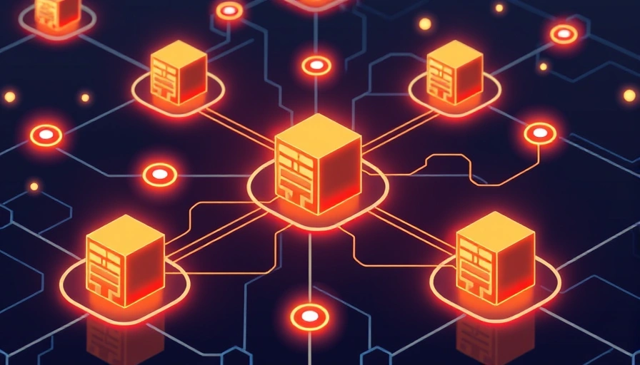 Abstract illustration of interconnected virtual machines, symbolizing efficient resource management and optimization within a network.