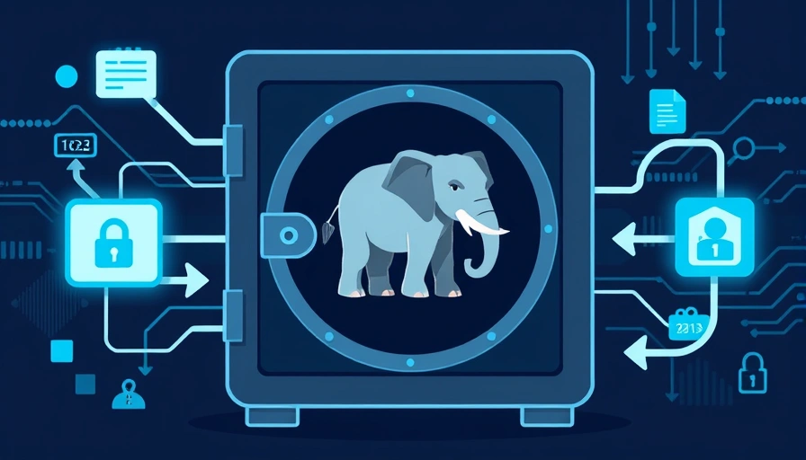 Digital safe with PostgreSQL logo, representing data security and the importance of backups.