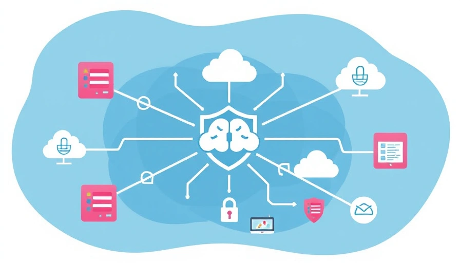 An illustration depicting various data storage options like local servers, external hard drives, and cloud storage, interconnected by lines of data flow. A central stylized brain or decision point highlights the strategic choice of backup location, emphasizing security and organization.