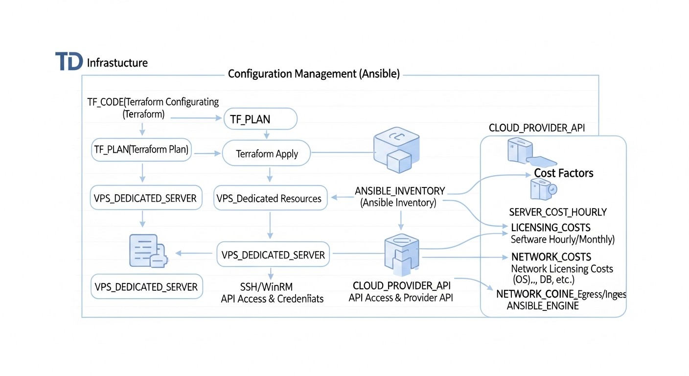 Схема: Расчет стоимости и экономика автоматизации
