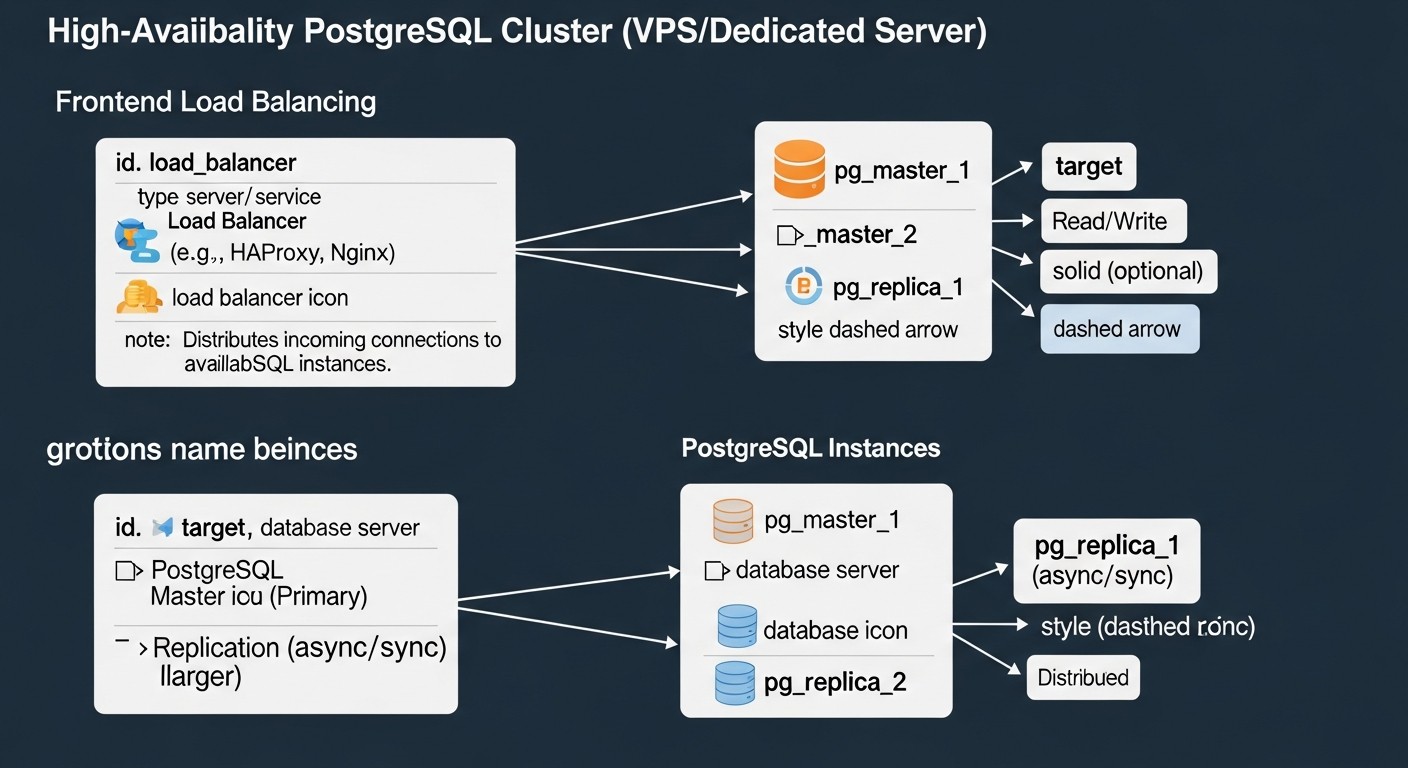 Diagram: Comparison Table of Popular HA PostgreSQL Solutions