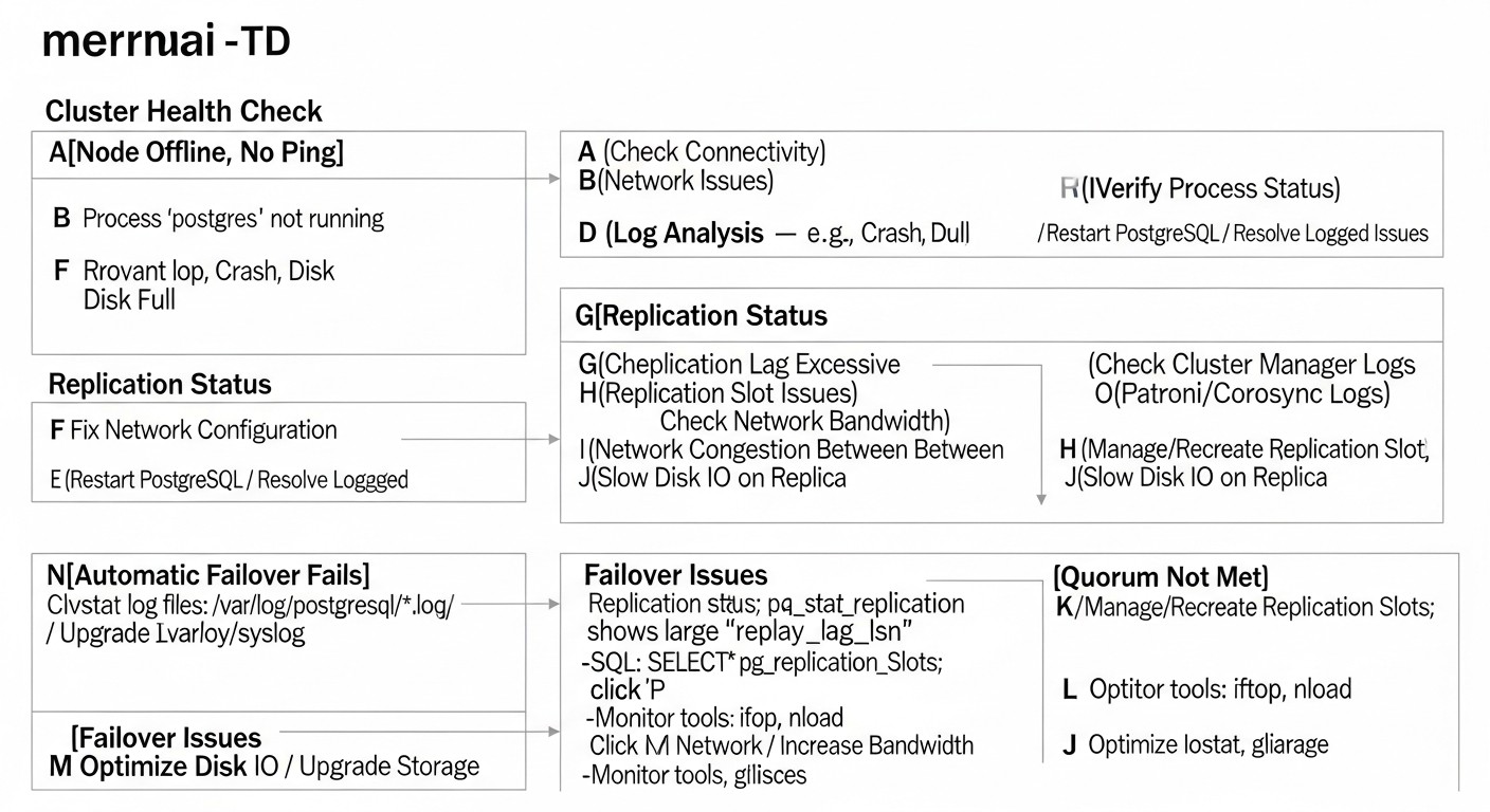 Diagram: Common Mistakes When Building an HA PostgreSQL Cluster