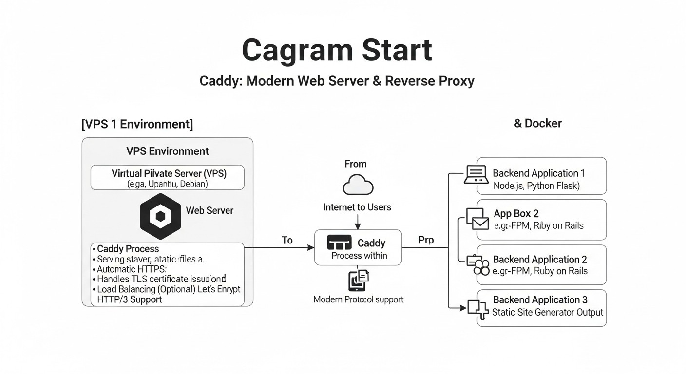 Схема: Детальный обзор ключевых возможностей Caddy