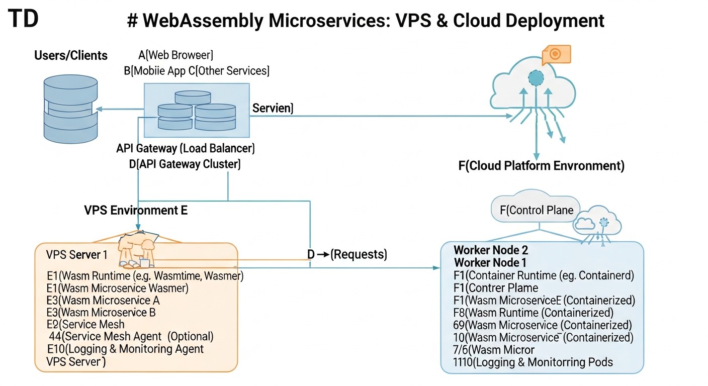 Diagram: Use Cases and Examples of WebAssembly Microservices