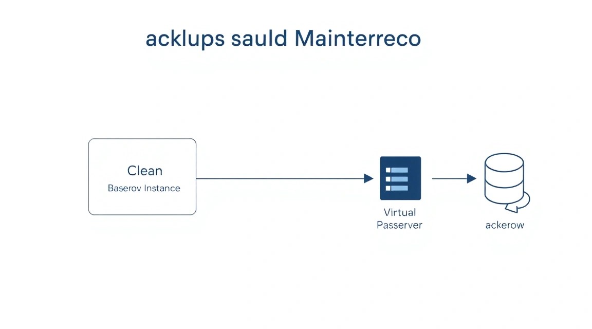 Esquema: Copias de seguridad y mantenimiento