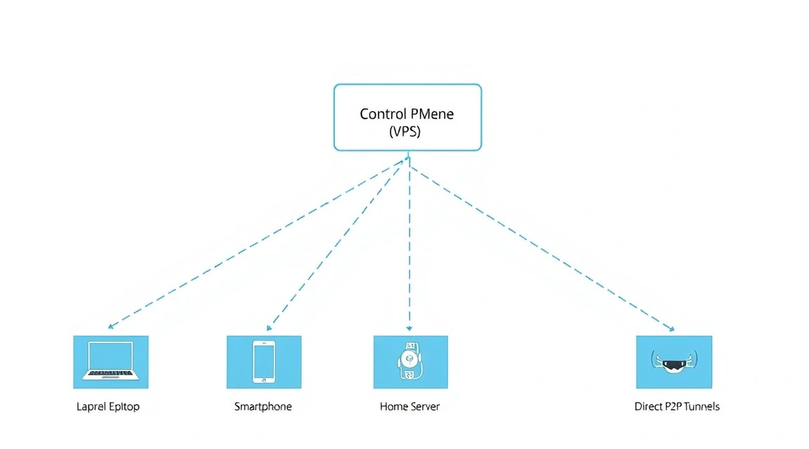 Diagram: 1. What we are setting up and why: The evolution of VPN in 2026