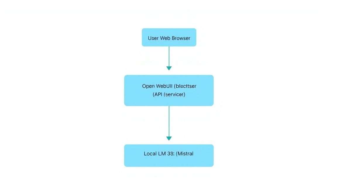 Esquema: 6. Instalación de Open WebUI: Interfaz y funcionalidad