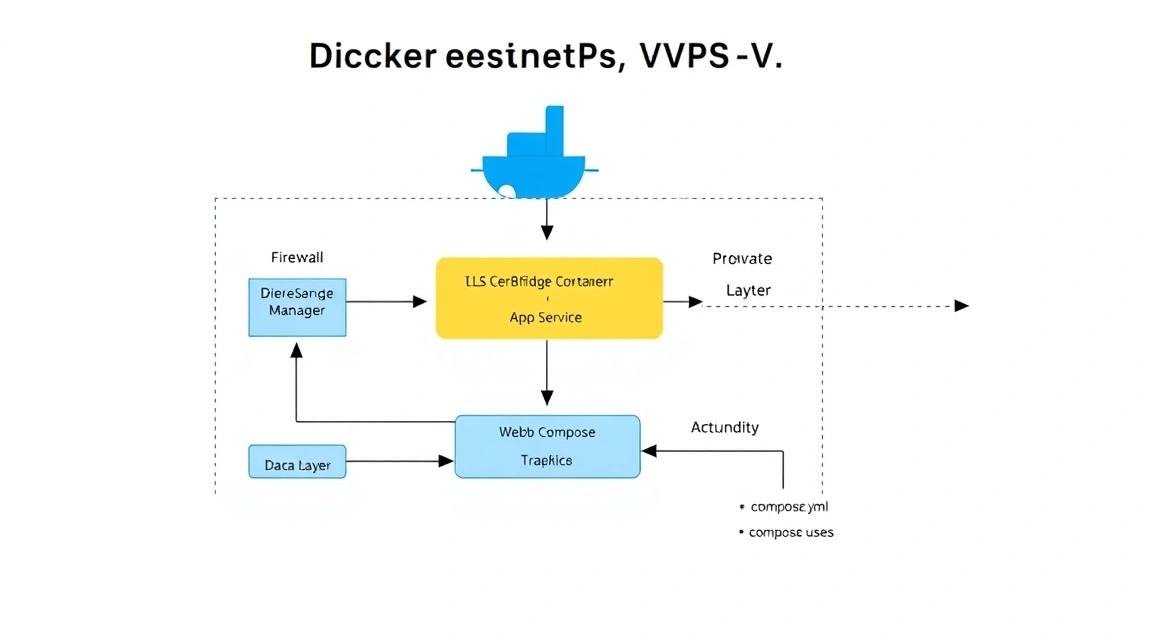 Схема: Конфигурация Docker, Compose и HTTPS