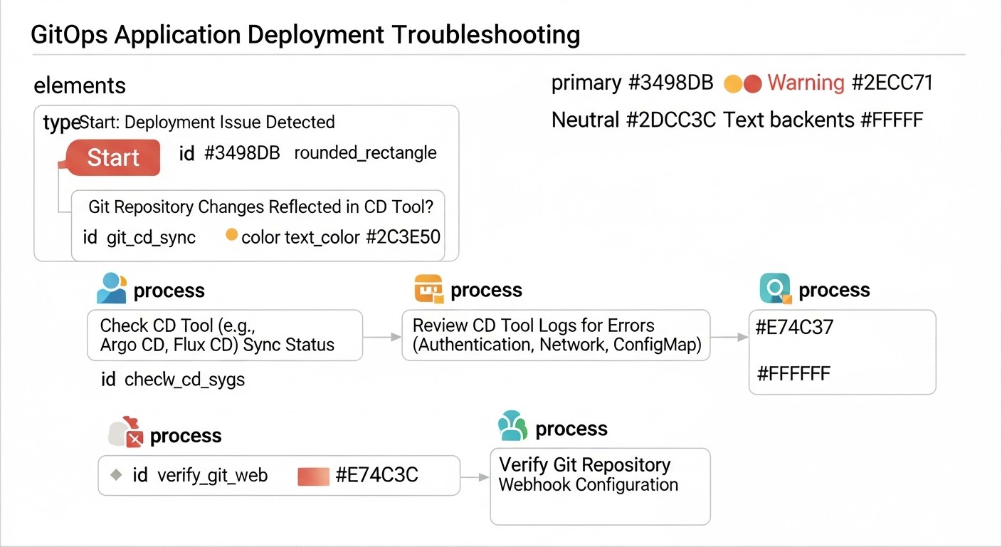 Схема: Troubleshooting: Решение проблем в GitOps-среде