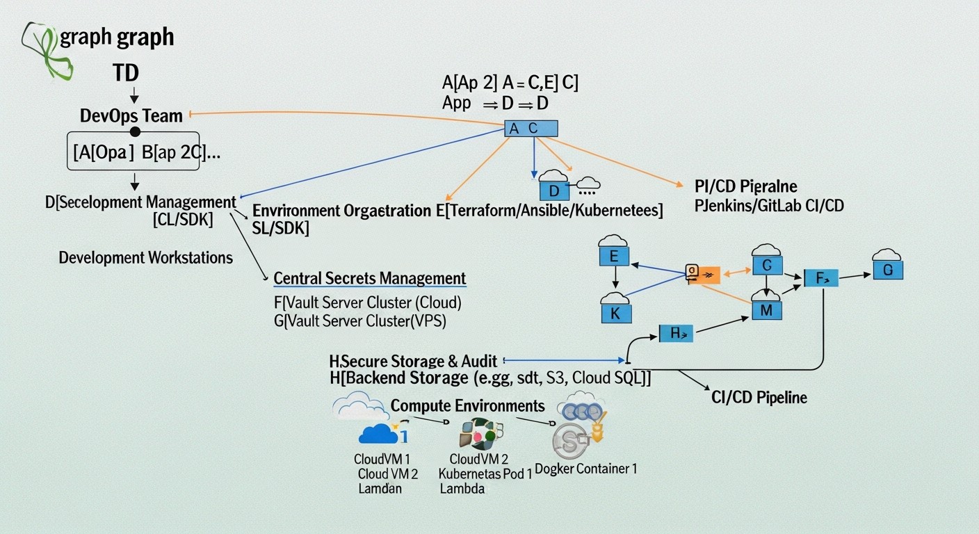 Diagram: Tools and Resources for Working with HashiCorp Vault