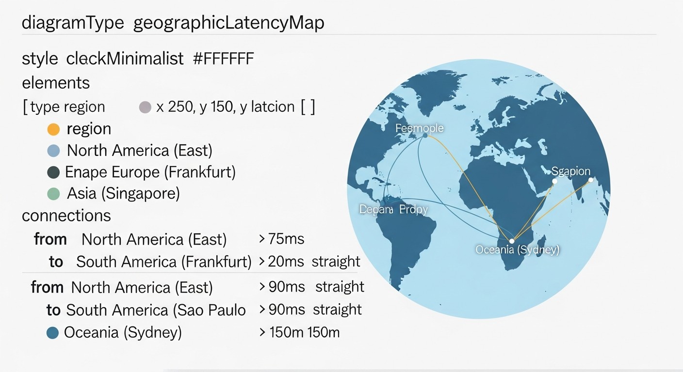 Схема: География и latency