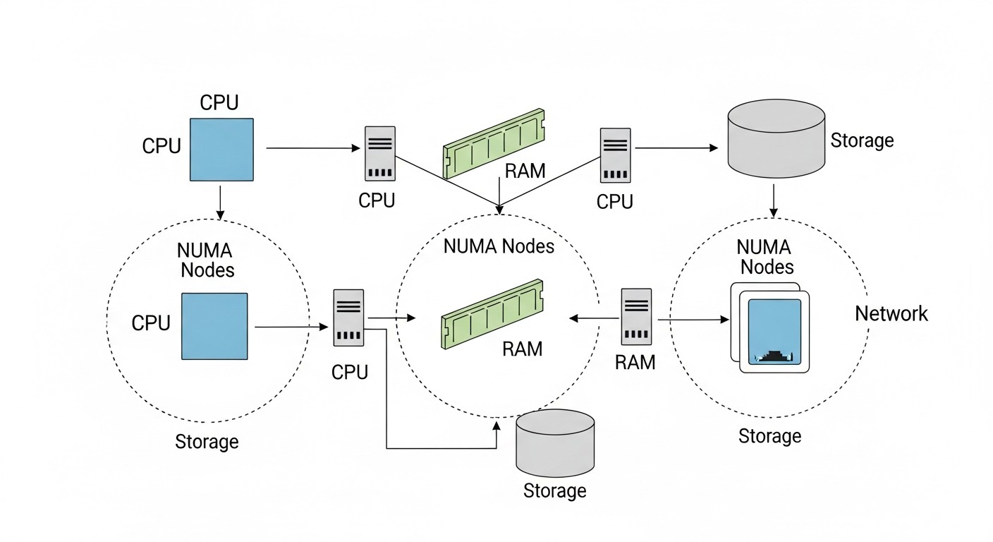 Схема: RAM: балансировка, swap, OOM