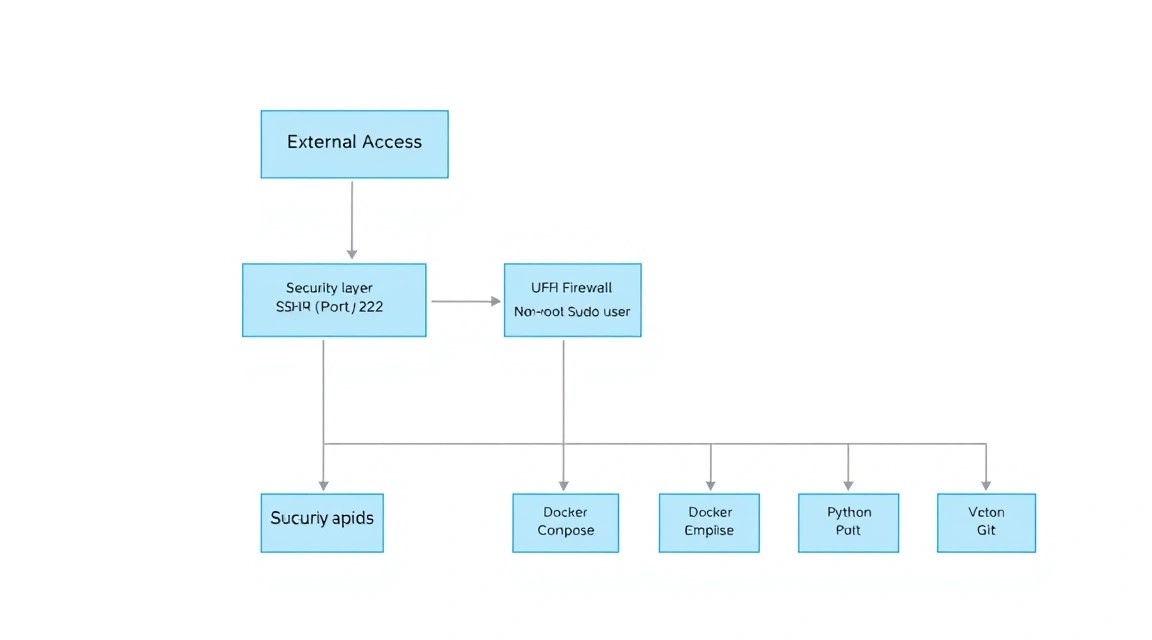Esquema: 3. Preparación del servidor: seguridad y dependencias