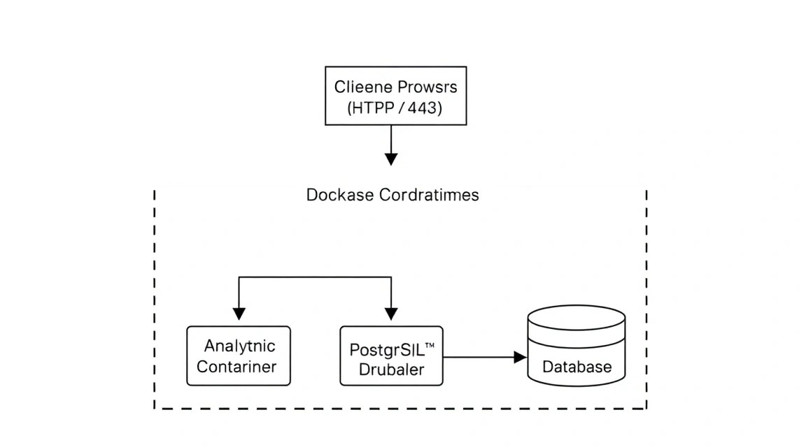Diagram: 5. Deploying Umami Analytics via Docker Compose