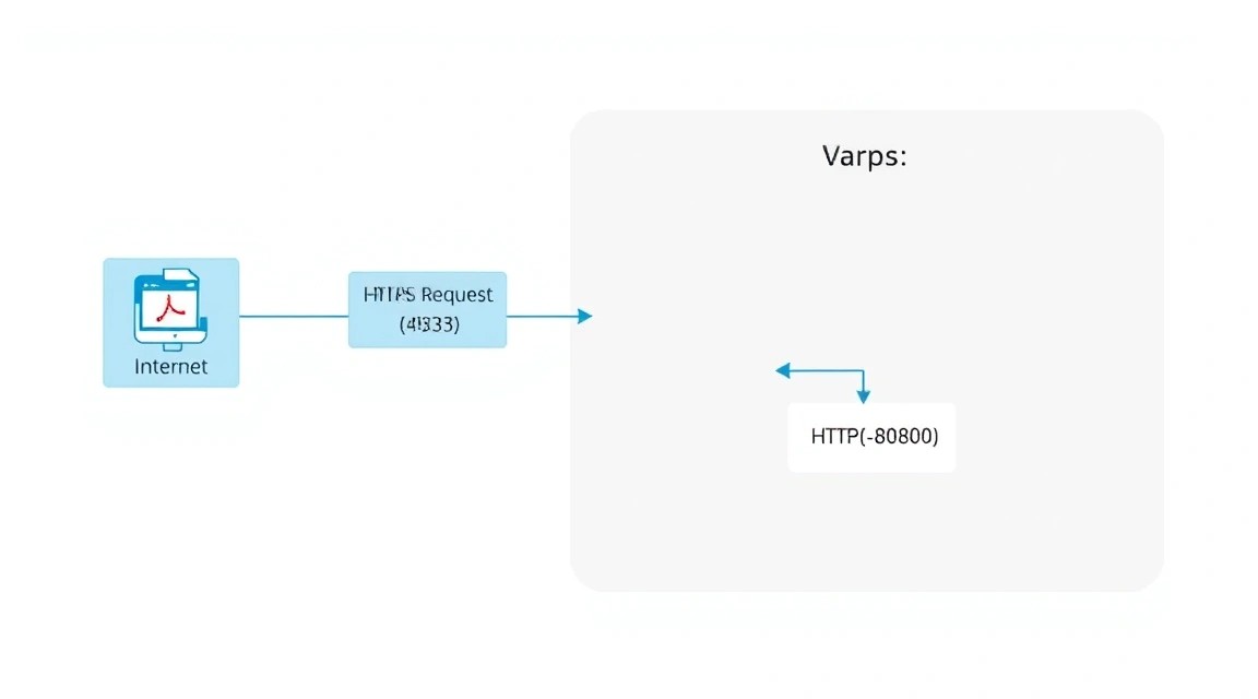 Diagram: 6. Configuring Access via HTTPS (Caddy)