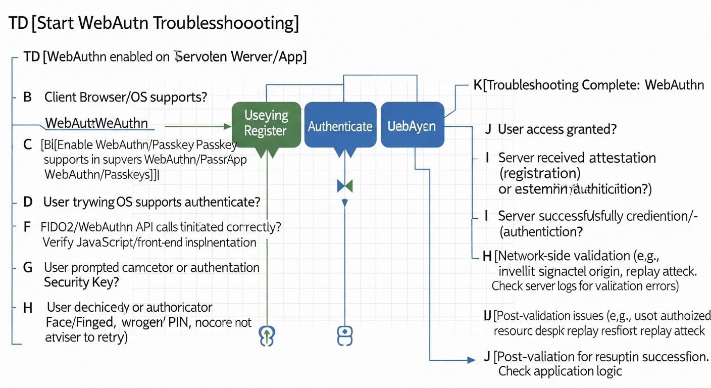 Схема: Troubleshooting: Решение проблем с WebAuthn