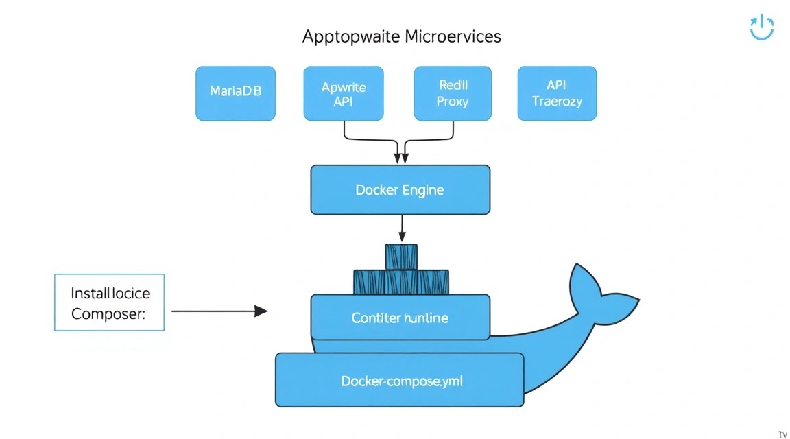 Diagram: 4. Installing Docker and Docker Compose
