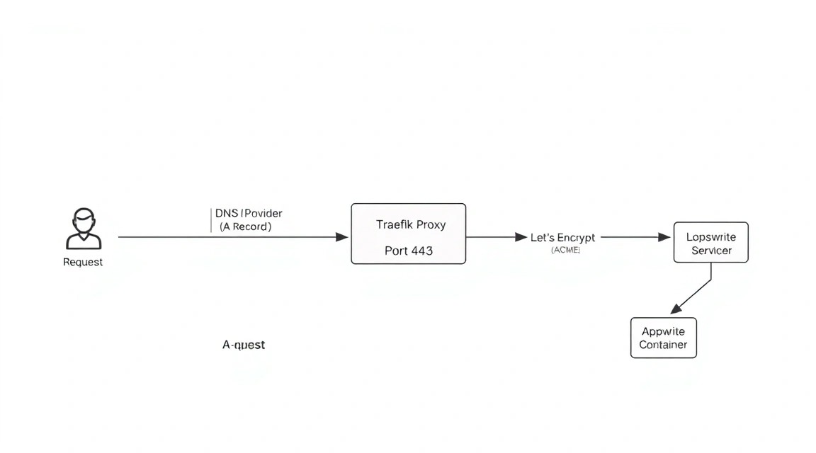 Diagram: 7. Domain and SSL/TLS Configuration