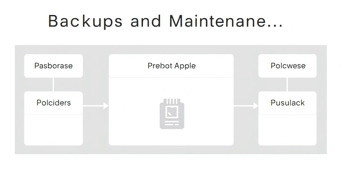 Diagram: Backups and Maintenance