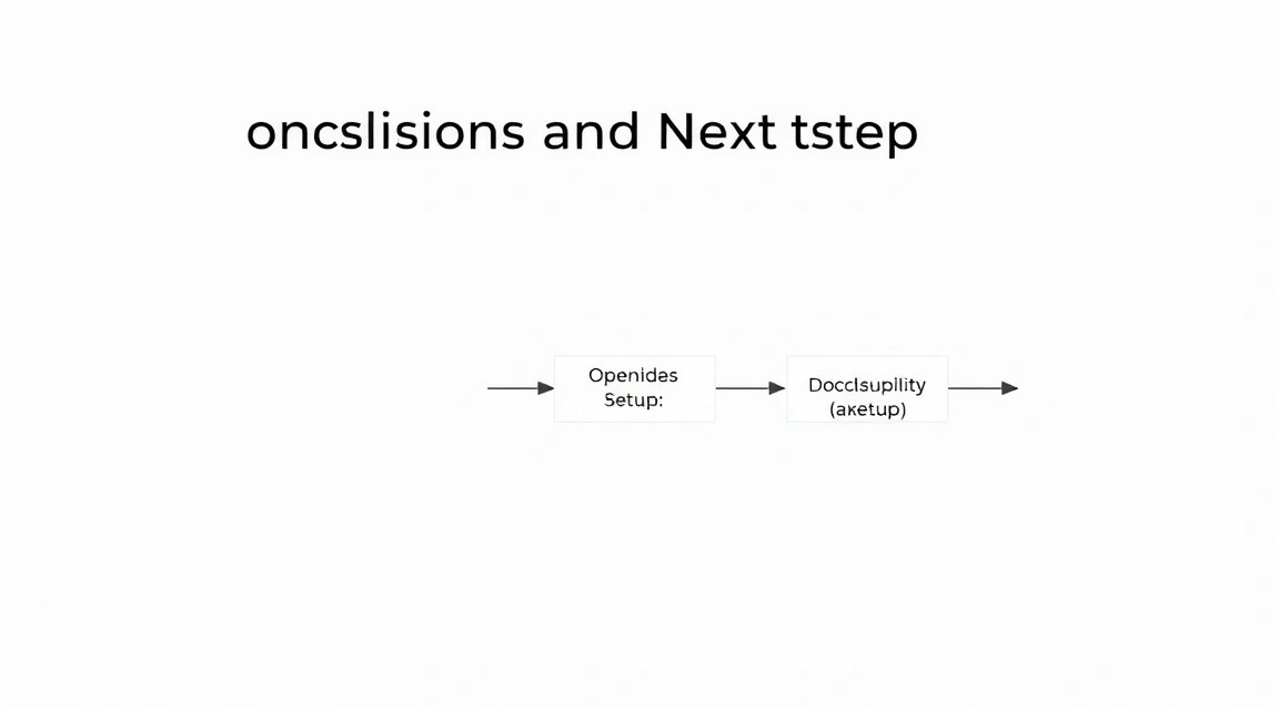 Diagram: Conclusions and Next Steps