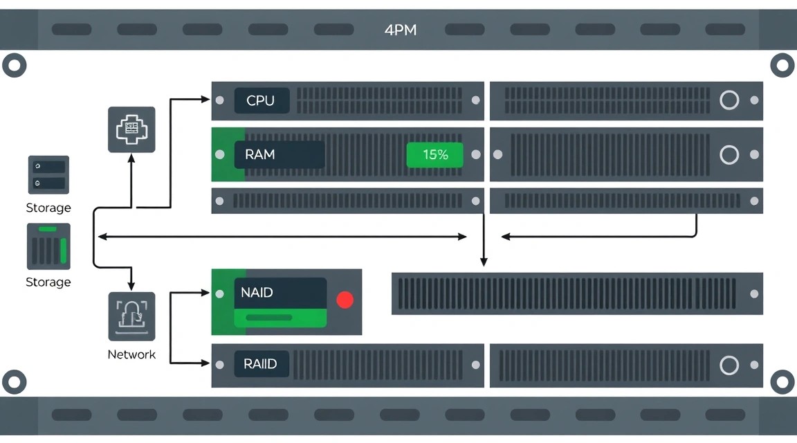 Схема: Какой VPS-конфиг нужен под эту задачу