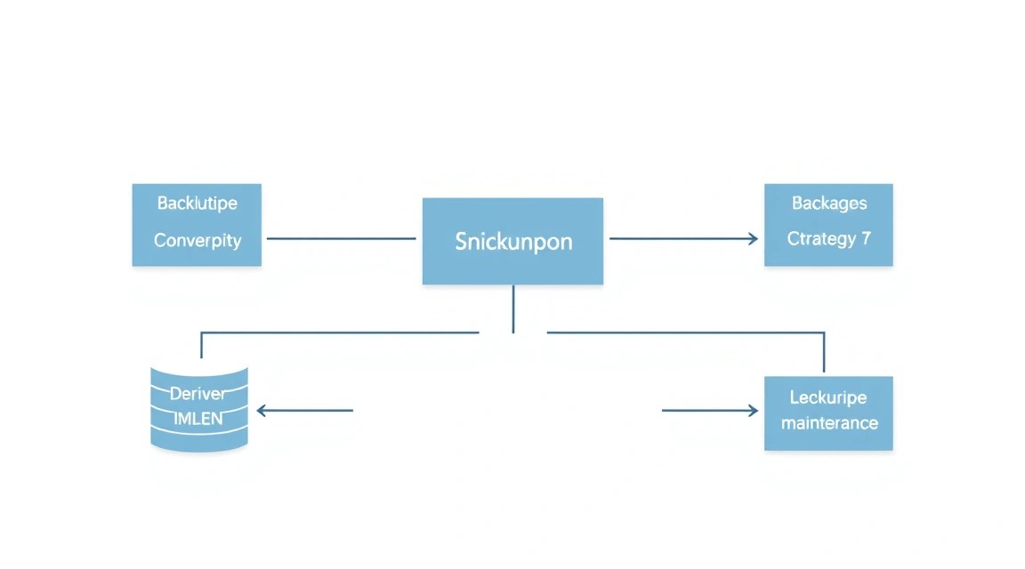 Diagrama: Copias de seguridad y mantenimiento
